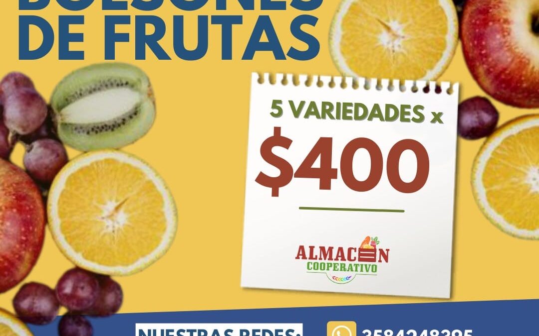 VUELVEN LOS BOLSONES DE FRUTAS